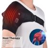 USB Heated Shoulder Massager Shoulder Brace; Electric Heated Knee Elbow Shoulder Brace Wrap; Vibration Knee Heating Pad; Heating Pad For Knee Elbow Sh