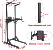 Bosonshop Power Tower Adjustable Multi-Function Strength Training Dip Stand Workout Station Fitness Equipment for Home Gym