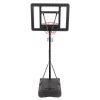 Portable Movable Swimming Pool PVC Transparent Backboard Basketball Stand (Basket Adjustment Height 1.15m-1.35m) Maximum Applicable For 7 # Ball XH