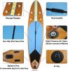 Inflatable Paddle Boards with Surf Board Accessories & Carry Bag Bottom Fin Paddling Surf Control;  Non-Slip Deck