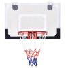 Over-The-Door Mini Basketball Hoop Includes Basketball and 2 Nets