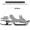 Winter Sports & Outdoor Activities Snow Racer Sled With Mesh Seat