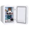 6L/1.6GAL Portable Beauty Fridge Mini Cosmetic Refrigerator AC/DC Skincare Makeup Cooler Warmer with Mirror Door 3-Brightness Light for Bedroom Travel