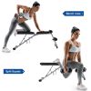 Adjustable Utility Bench For Workout Incline;  Flat and Decline Multi-Purpose