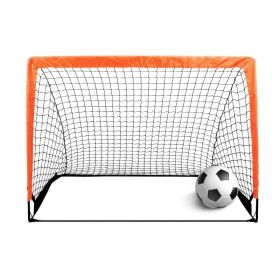 Backyard Moder Simple Pop Up Folding Training Soccer Net (Color: Style B, Type: Soccer Net)