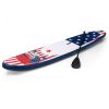 Enjoy Wonderful Water Sports 11-Feet Inflatable Adjustable Surfing Paddle Board