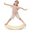 Kids Fitness Toy 12 Inch C Shape Wooden Wobble Balance Board