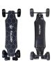 RALDEY Electric Skateboard All Terrain Longboards with Remote,28MPH Top Speed,1500W Dual Belt Motor, 19 Miles Range, Suitable for Adults Teens, Carbon